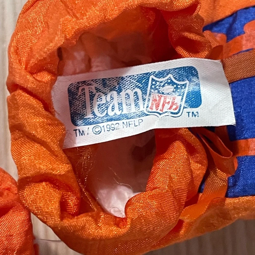 Vintage Feet Treats Denver‎ Broncos Football Infant Booties